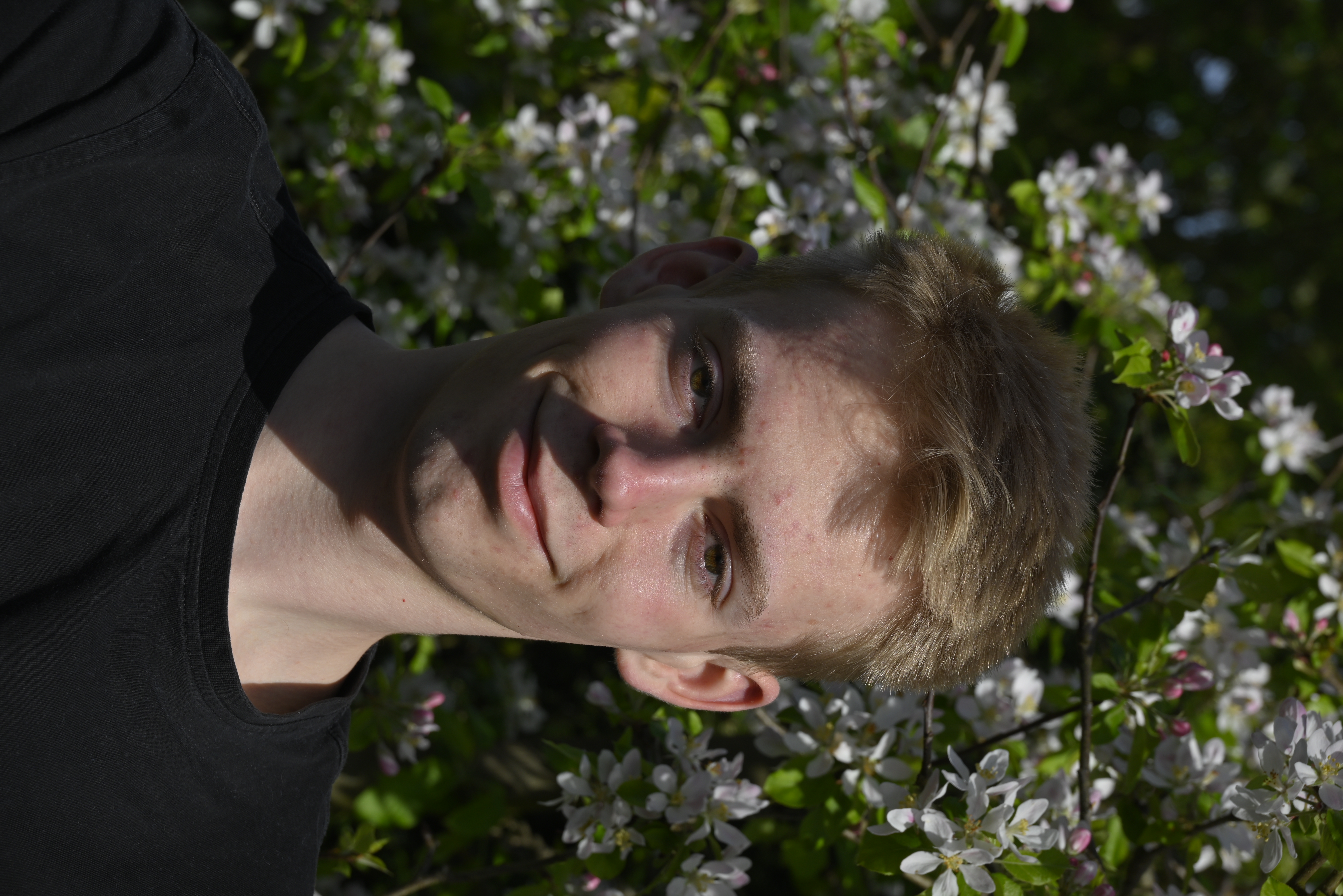 Porträt einer Person mit weichem Licht